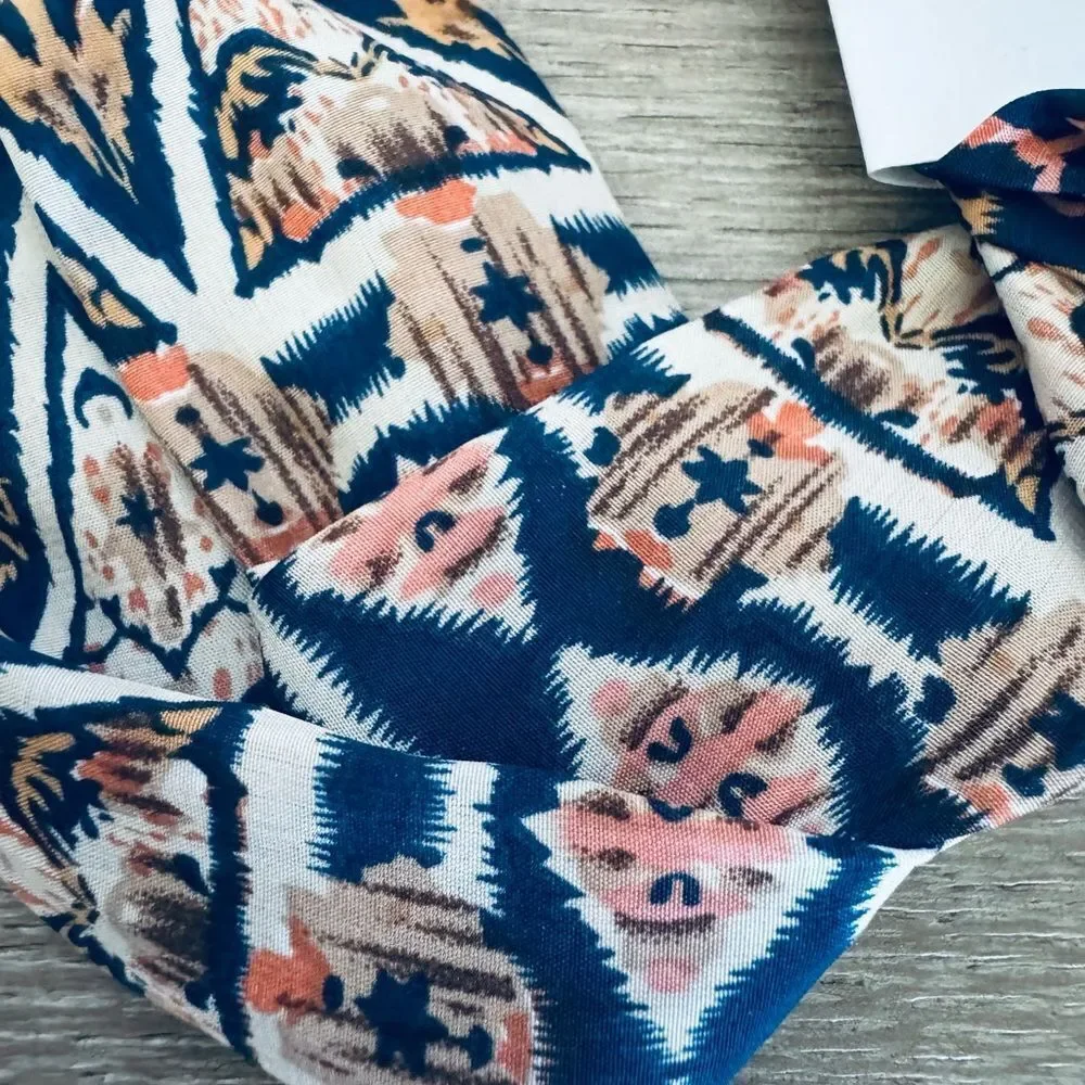 Headband Boho Print Hair Wrap Accessory